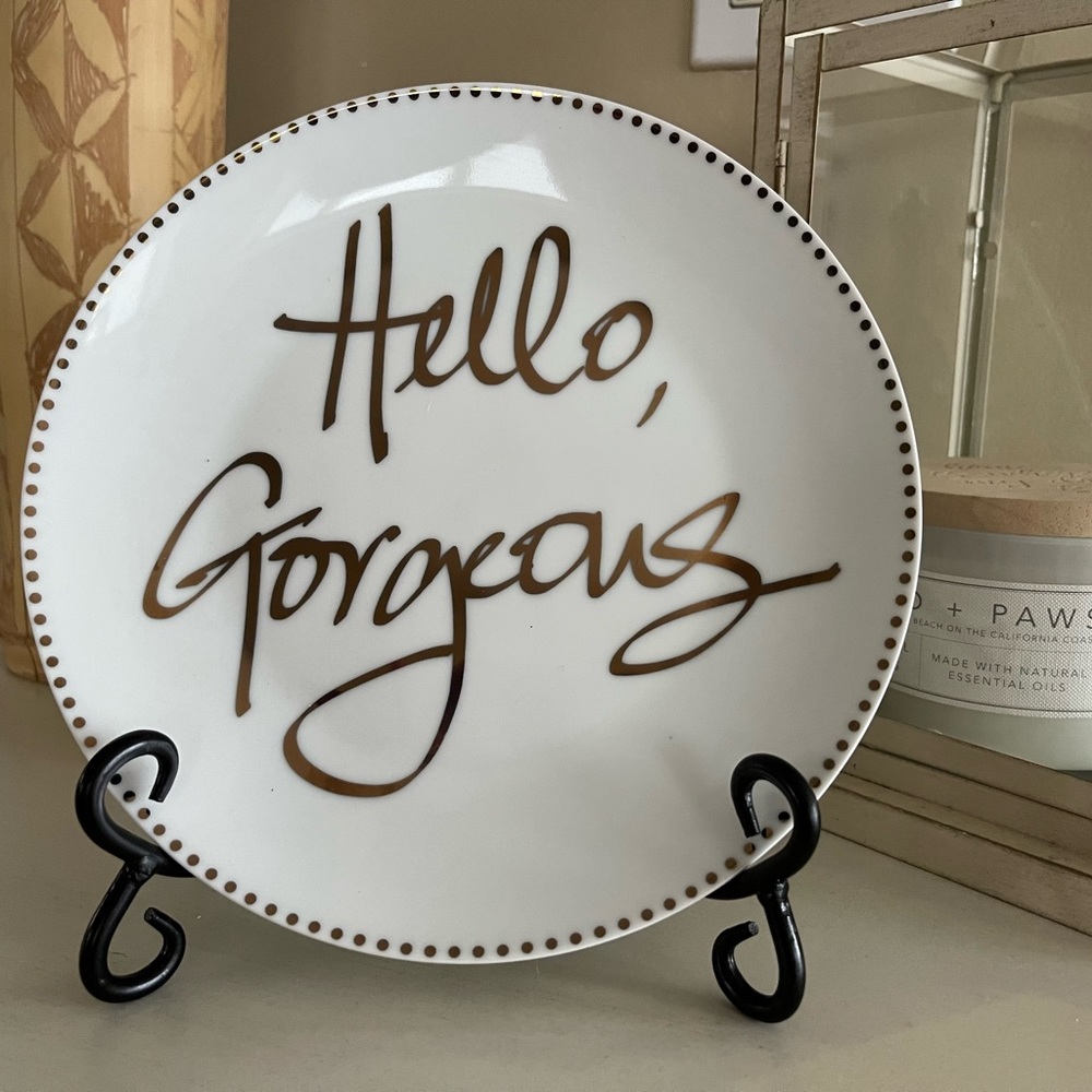 Decorative Plate with stand